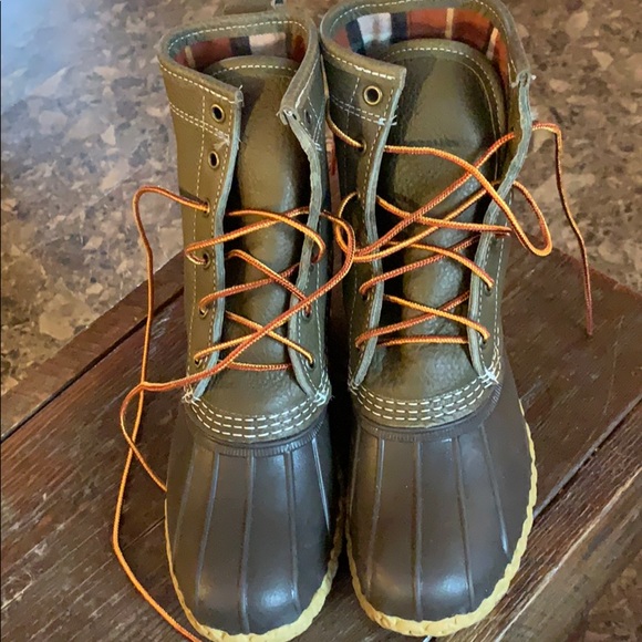 ll bean flannel lined boots